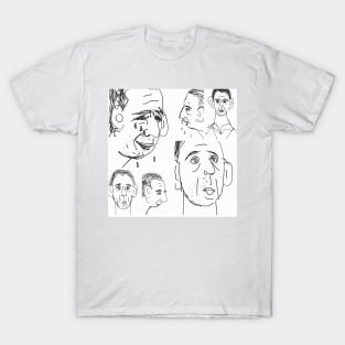 Kendall Roy depressed collage T-Shirt